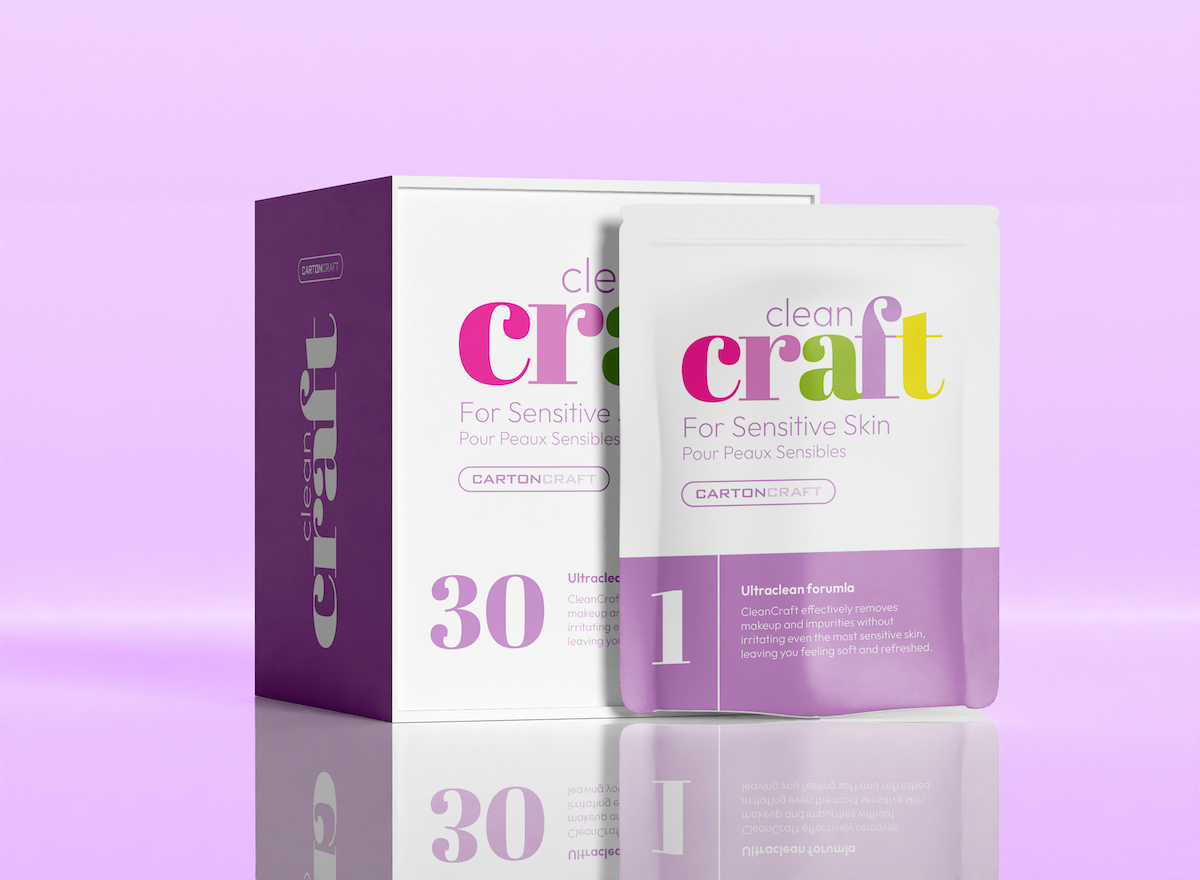CleanCraft Carton with Pouch