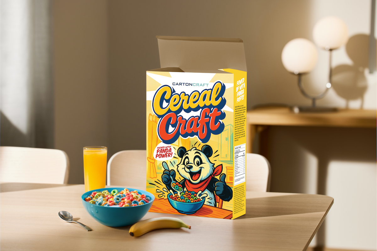 CartonCraft Cereal Box