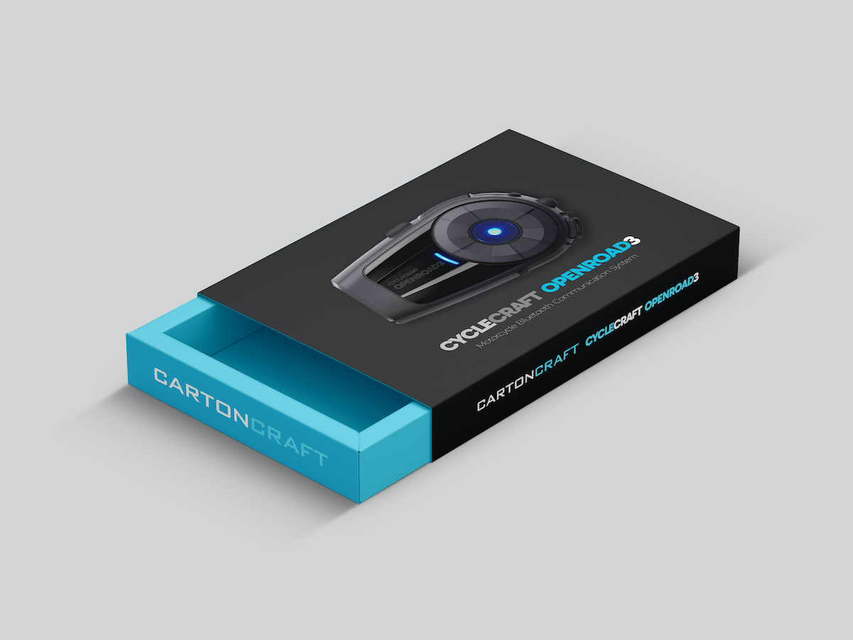 CartonCraft Motorcycle Bluetooth